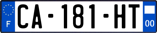 CA-181-HT