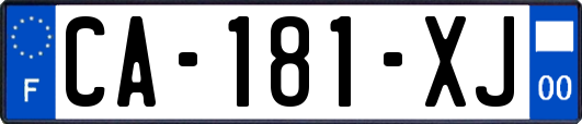 CA-181-XJ