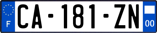 CA-181-ZN