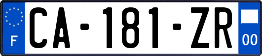 CA-181-ZR