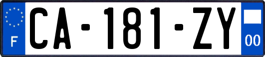 CA-181-ZY