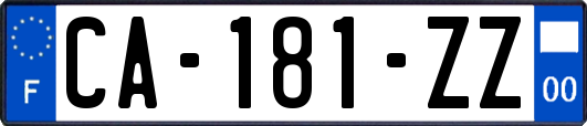 CA-181-ZZ