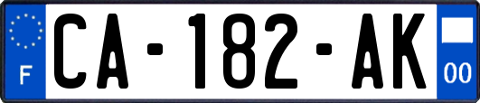 CA-182-AK