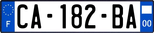 CA-182-BA