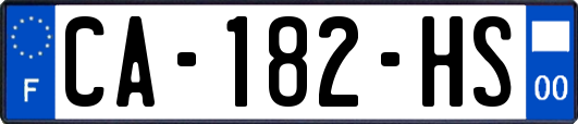 CA-182-HS