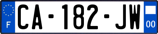 CA-182-JW