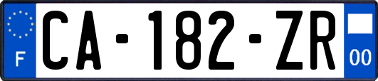 CA-182-ZR