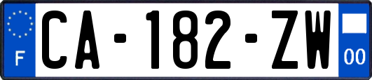 CA-182-ZW