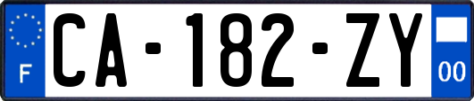 CA-182-ZY