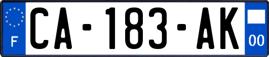 CA-183-AK