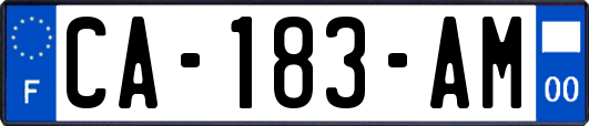 CA-183-AM