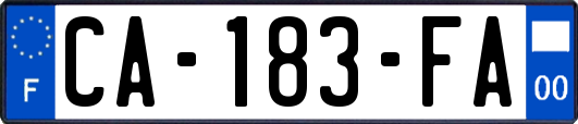 CA-183-FA