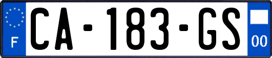 CA-183-GS