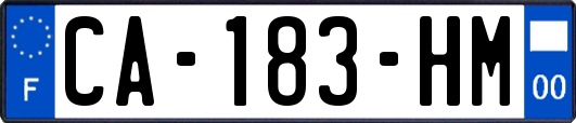 CA-183-HM