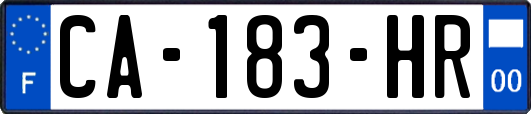 CA-183-HR