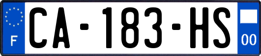 CA-183-HS
