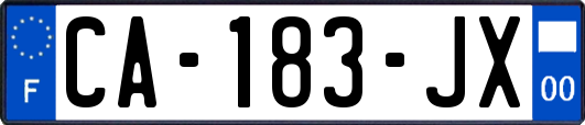 CA-183-JX