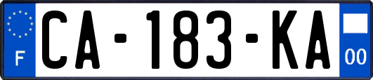 CA-183-KA