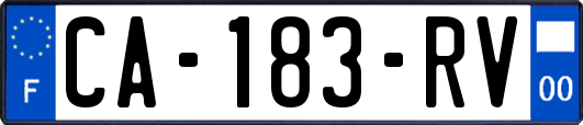 CA-183-RV