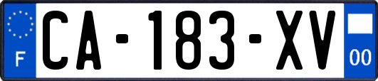 CA-183-XV