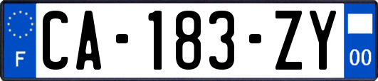 CA-183-ZY