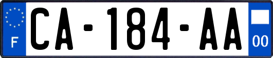 CA-184-AA