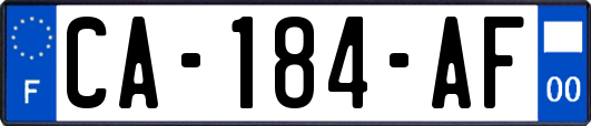 CA-184-AF