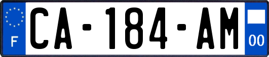 CA-184-AM