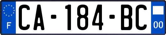 CA-184-BC