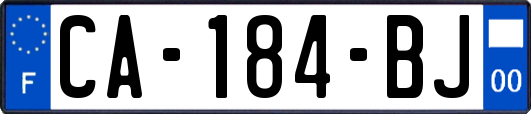 CA-184-BJ