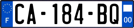 CA-184-BQ