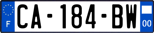 CA-184-BW