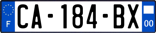 CA-184-BX