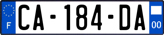 CA-184-DA
