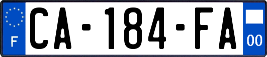 CA-184-FA