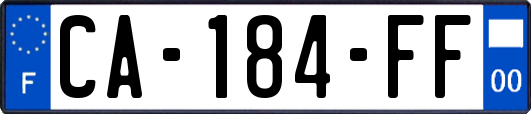 CA-184-FF