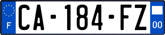 CA-184-FZ