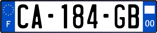 CA-184-GB