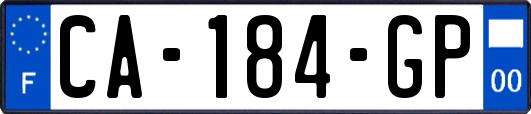 CA-184-GP
