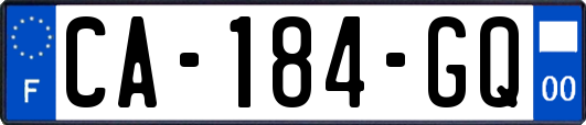 CA-184-GQ