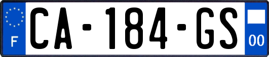 CA-184-GS