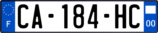 CA-184-HC