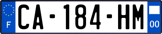 CA-184-HM