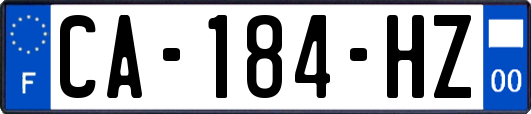 CA-184-HZ