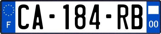 CA-184-RB