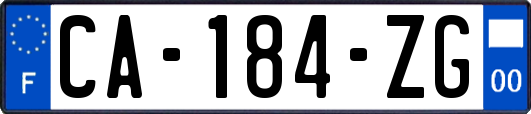 CA-184-ZG