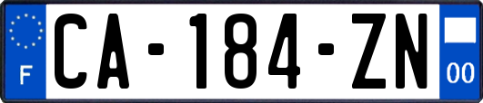 CA-184-ZN