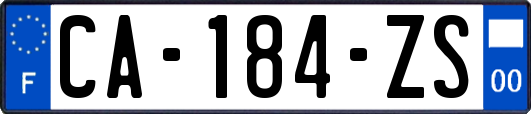 CA-184-ZS