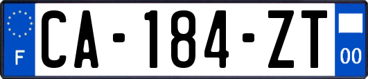 CA-184-ZT