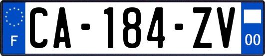 CA-184-ZV